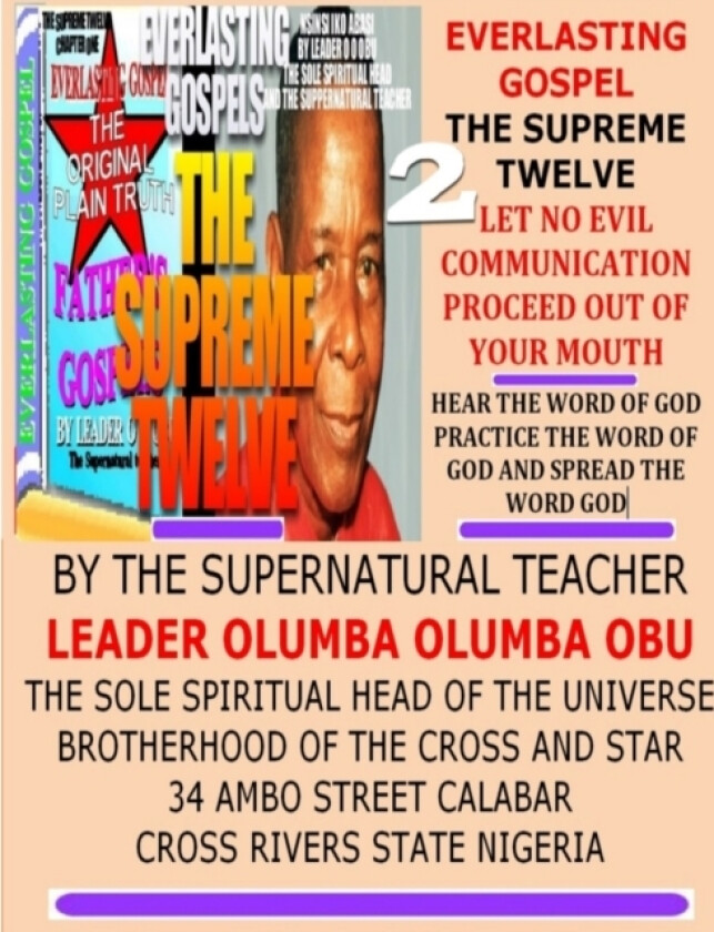 Let No Evil Communication Proceed Out of Your Mouth av Leader Olumba Olumba Obu (Paperback)