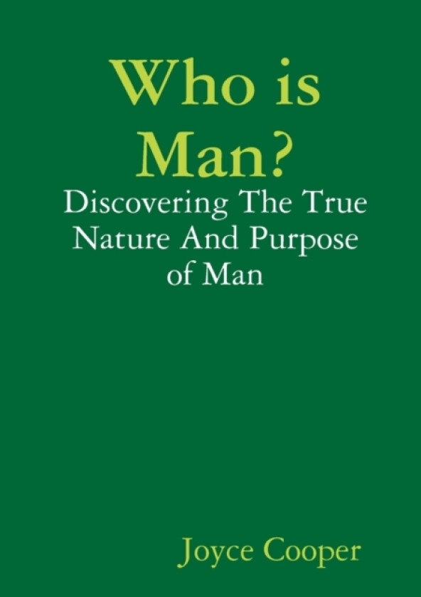 Who is Man? av Joyce Cooper (Paperback)