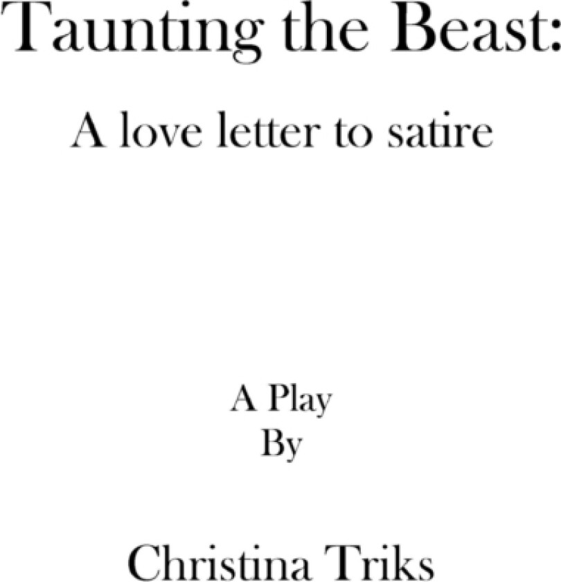 Taunting the Beast av Christina Triks (Paperback)