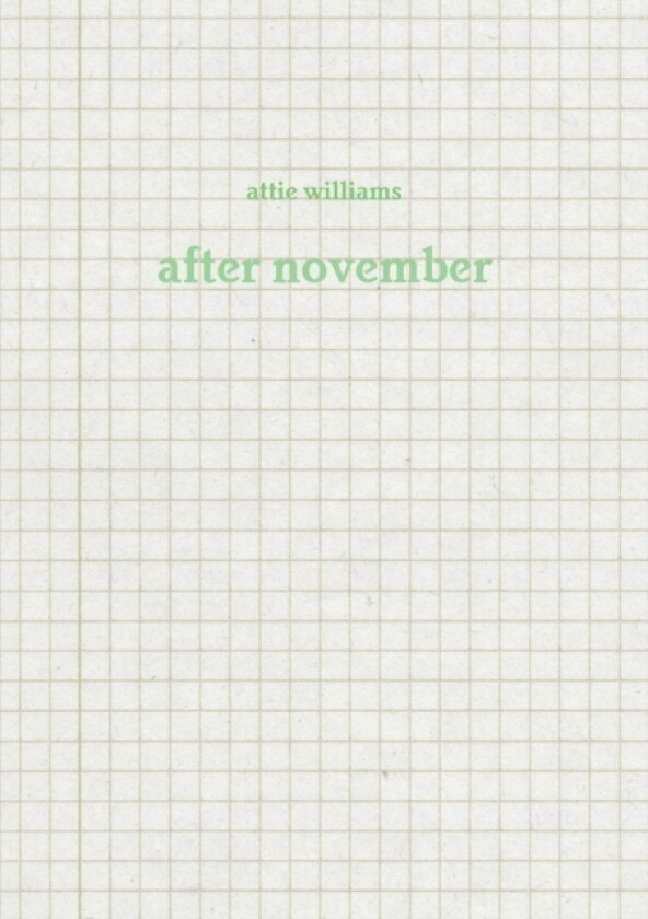 after november av Attie Williams (Paperback)