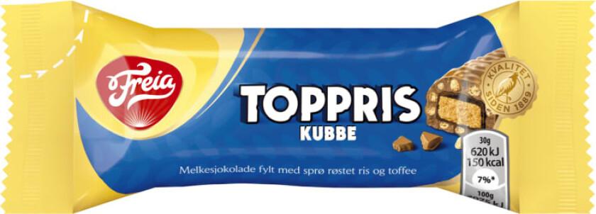 Freia Toppriskubbe 30g