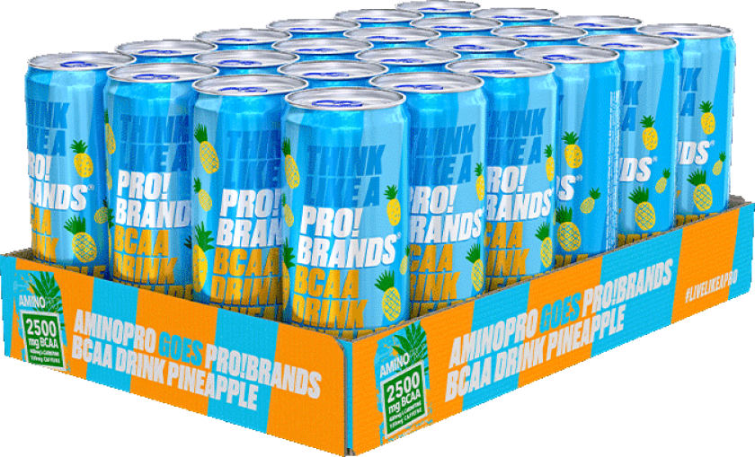 Bilde av 24 x Pro Brands BCAA Drink, 330 ml
