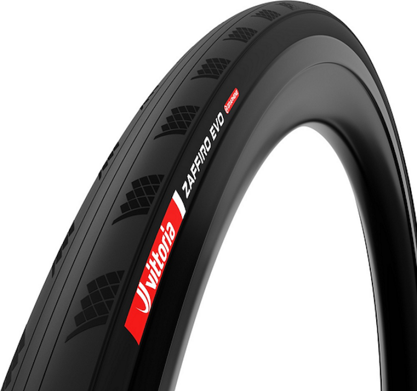 Zaffiro EVO tube road foldedekk 700x25c (25-622) sort