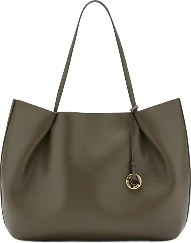 Large Shopper Bag - Khaki green - ONE SIZE