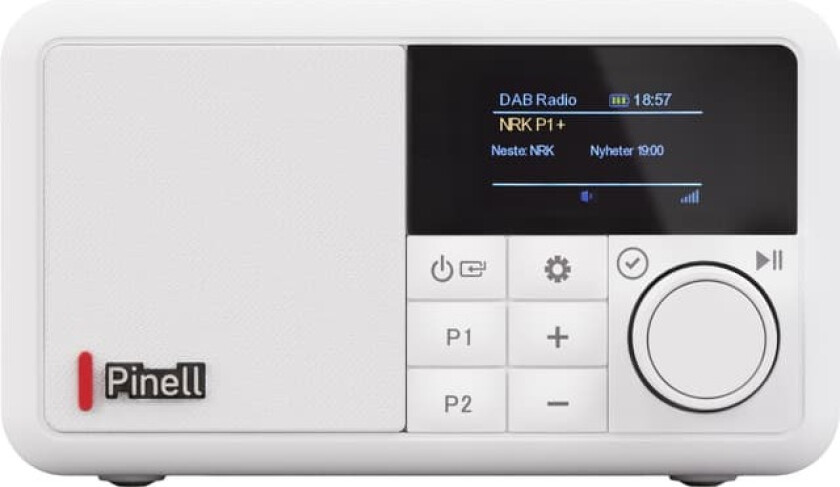 Compact digitalradio (ice white)