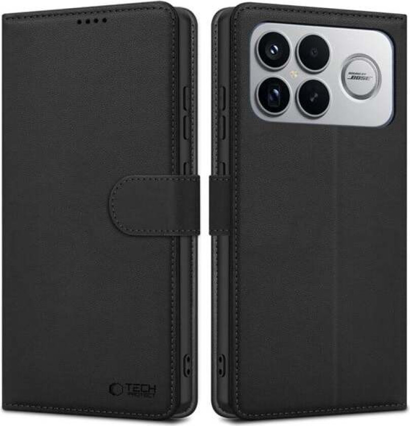 Wallet Case for Xiaomi Poco F8 Ultra - Black