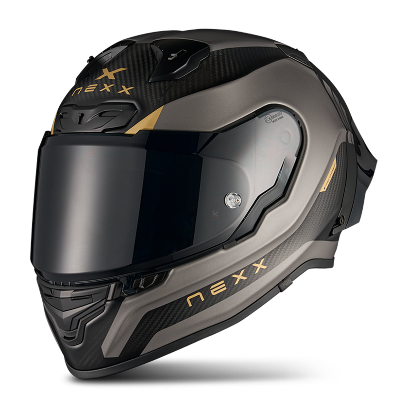 Helhjelm Nexx X.R3R Apex Carbon Grå mattL