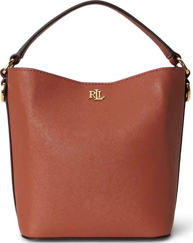 Crosshatch Small Reese Bucket Bag - Brown - ONE SIZE