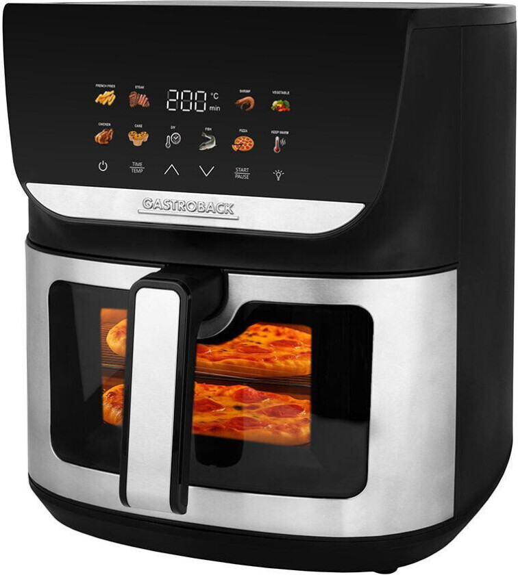 42585 Airfryer - 8L, 2000W, 10 programmer - Svart