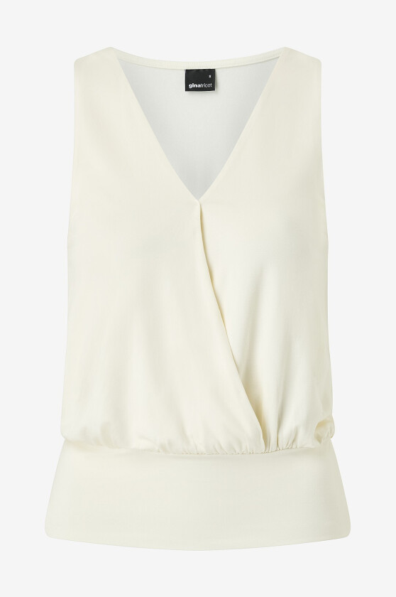 Topp Cuff Detail - Hvit