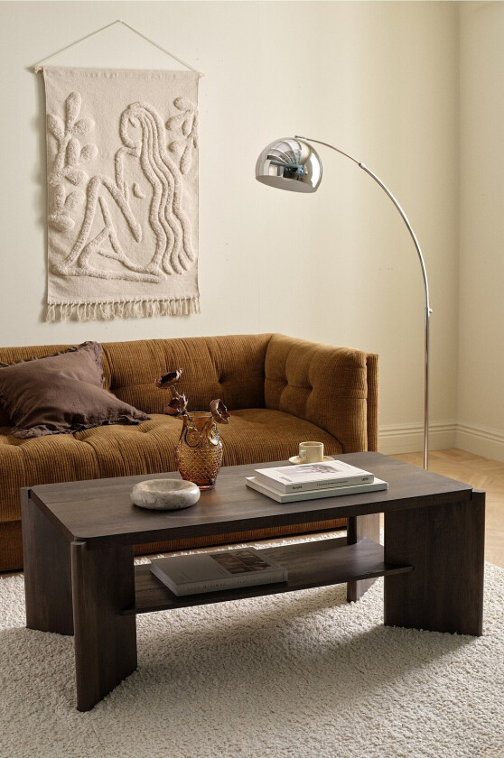 Salongbord Bikibo 60x120 cm - Brun