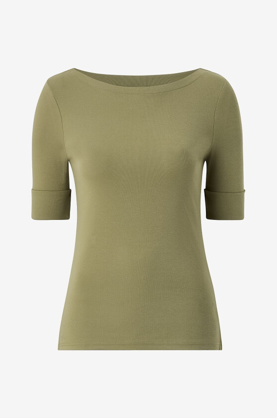 Topp Judy Elbow Sleeve Knit - Beige