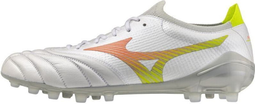 Morelia Neo V Beta Elite AG Prism - Hvit/Oransje/Evening Prim FORHÅNDSBESTILLING - Kunstgress (AG), størrelse 43