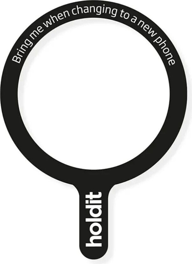 Holdit MagSafe-Kompatibel Magnetring - Svart