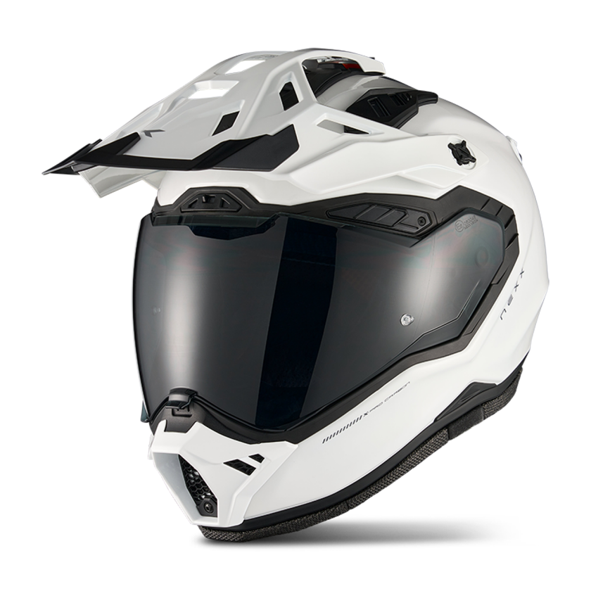 Adventurehjelm Nexx X.Rally Pro Carbon HvitS