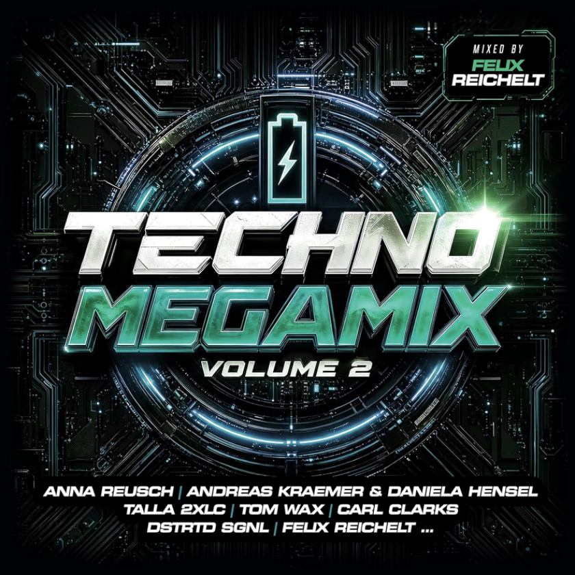 Felix Reichelt, Diverse Artister Techno Megamix Vol. 2 CD