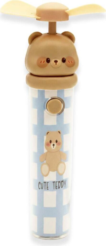 Cute Teddy Pocket Hand Fan