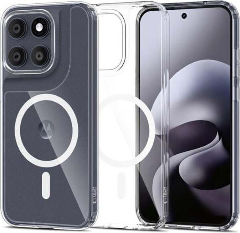 FlexAir Hybrid MagSafe Case for Motorola Moto G67 / G77 - Transparent