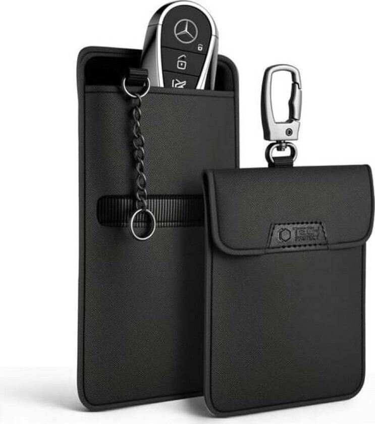 KLR400 Anti-theft Case for Car Keys - Black