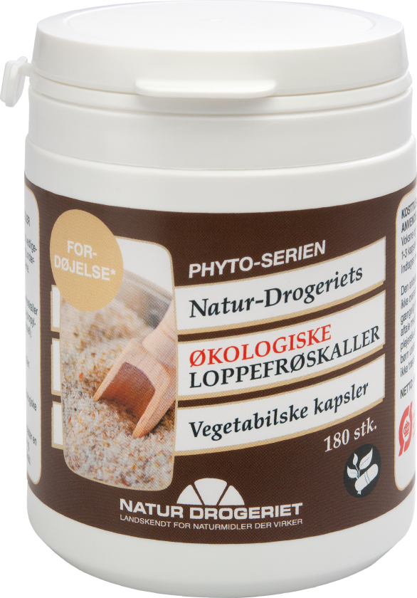 Natur-Drogeriet Loppefrøskjell Ø - 180 Kapsler
