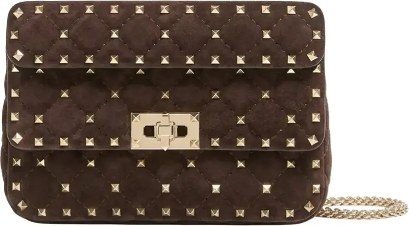 Dame, Vesker, Brun, ONE SIZE