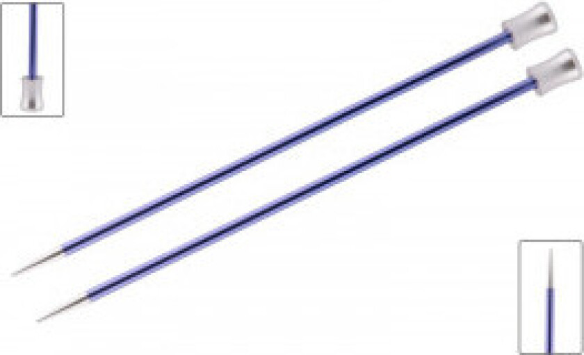 Bilde av Zing Strikkepinner / Genserpinner Aluminium 35cm 4,50mm / 13.8