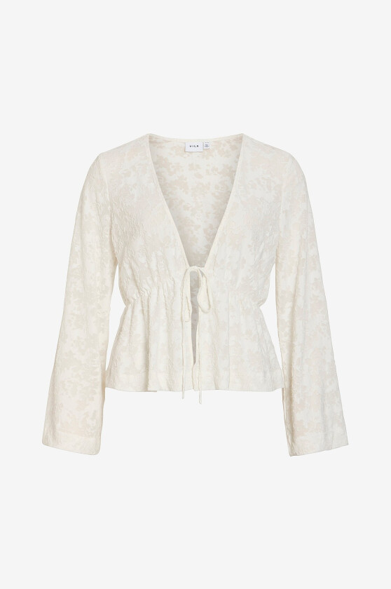 Kardigan Vicapera V-Neck L/S Cardigan - Hvit