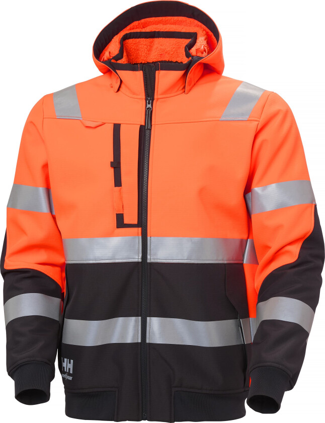 74096-269 Vinterjakke varselklasse 2 Oransje/Svart