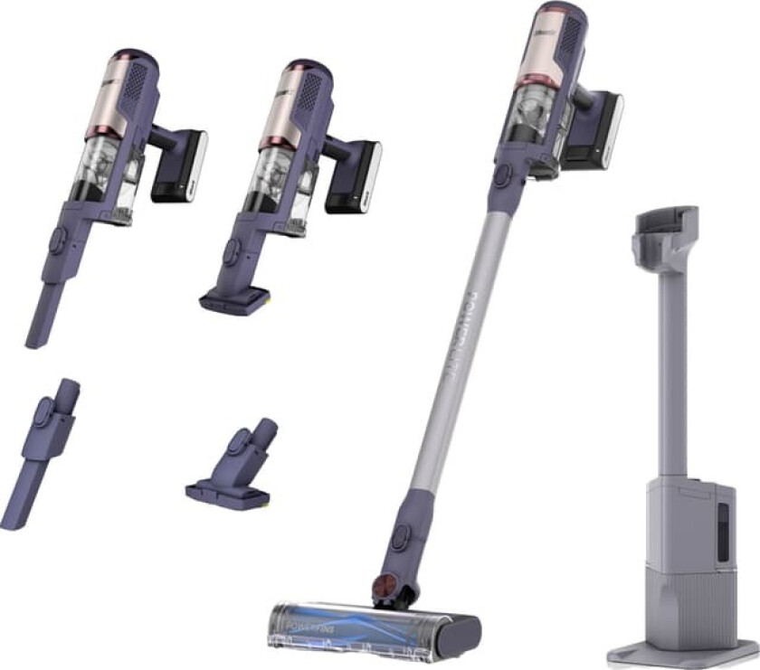 PowerLite Pet Clean&Empty trådløs støvsuger BU3621EUT(lilla)
