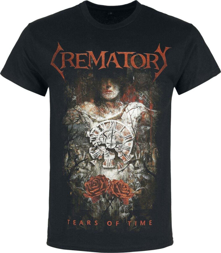 T-skjorte - Tears Of Time - S til XXL - Herrer - svart