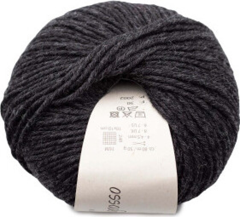 BC Yarn Semilla Grosso GOTS 030 Koksgrått