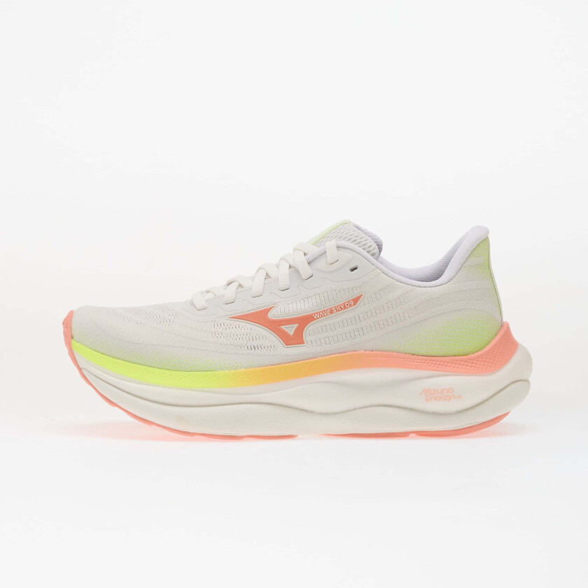 Joggesko Mizuno WAVE SKY 9 GF White/ Desert Flower/ Lime Pulp EUR 37