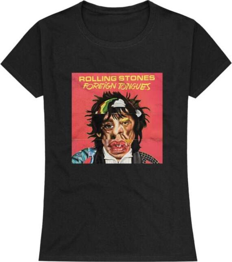 T-skjorte - Foreign Tongues - S til XXL - Damer - svart
