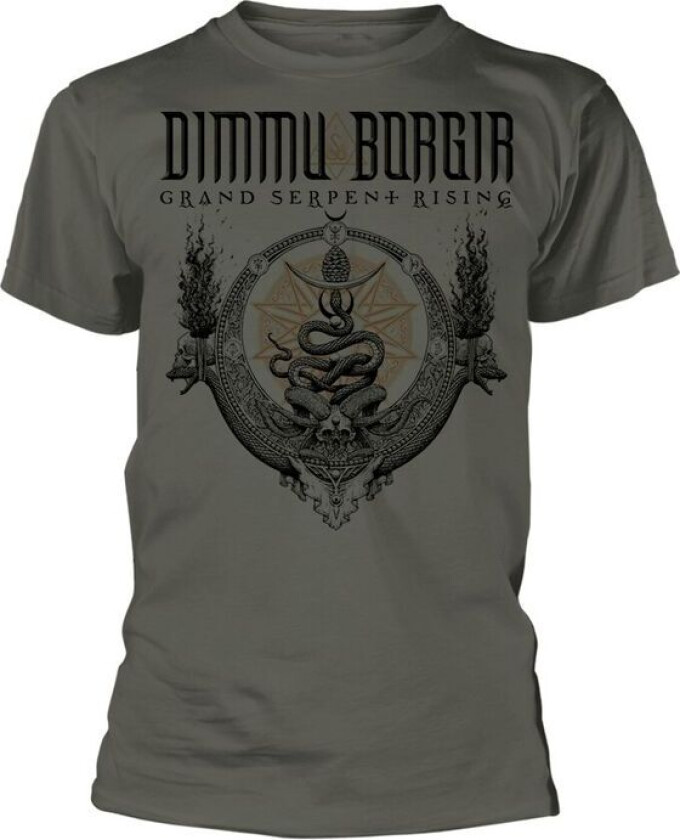 T-skjorte - Grand Serpent Rising - S til 3XL - Herrer - olivengrønn