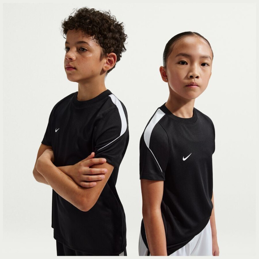 Bilde av Trenings T-skjorte Dri-fit Strike - Svart/hvit Barn, størrelse S: 128-137 cm