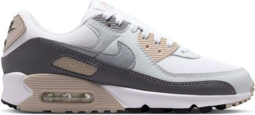 Sneaker Air Max 90 - Hvit/Grå/Off White Kvinner, størrelse 38½