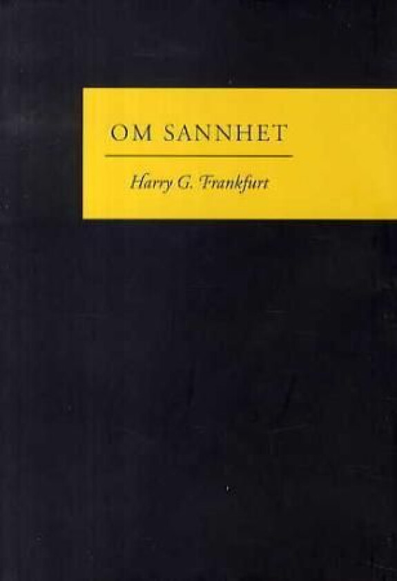 Om sannhet av Harry G. Frankfurt