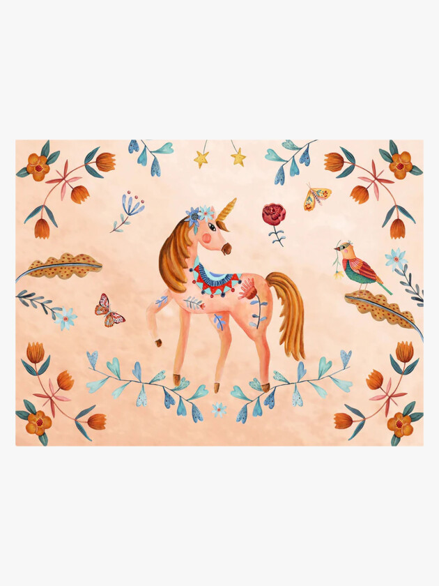 Matte 120x160, Birdie The Muse - Gulvtepper - Polyester,Bomull