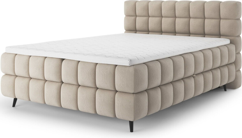 Sabeno sengepakke Bubblig kontinentalseng med oppbevaring 180x200 cm - Calmora 18