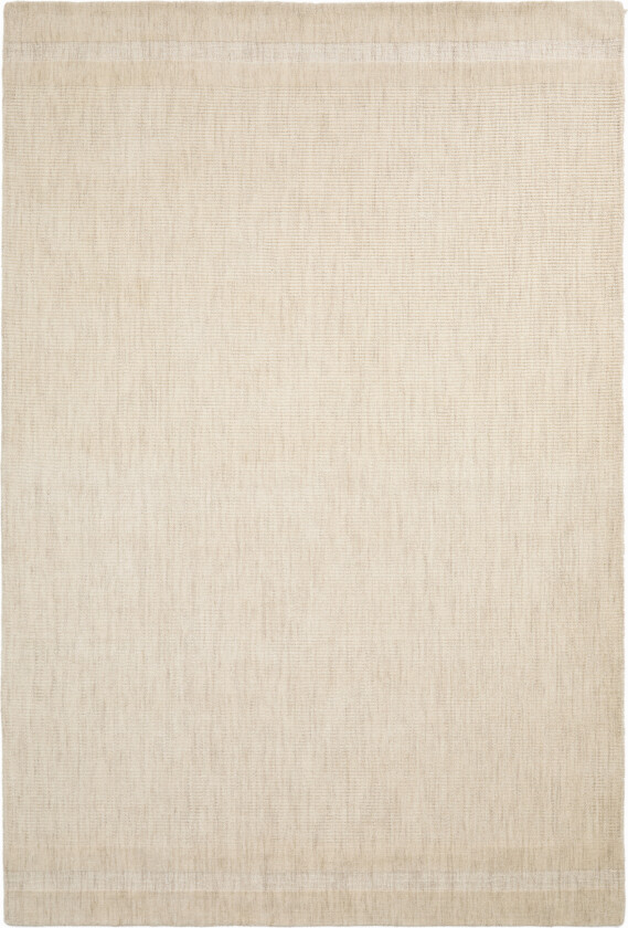 KAVE HOME Dalena teppe, rektangulært - beige stripete jacquardull (230x160)