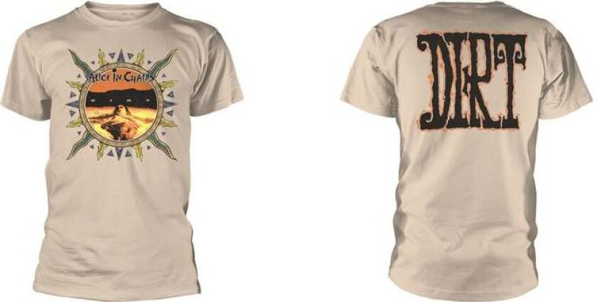T-skjorte - Vintage Dirt Sun - S til XXL - Herrer - natur