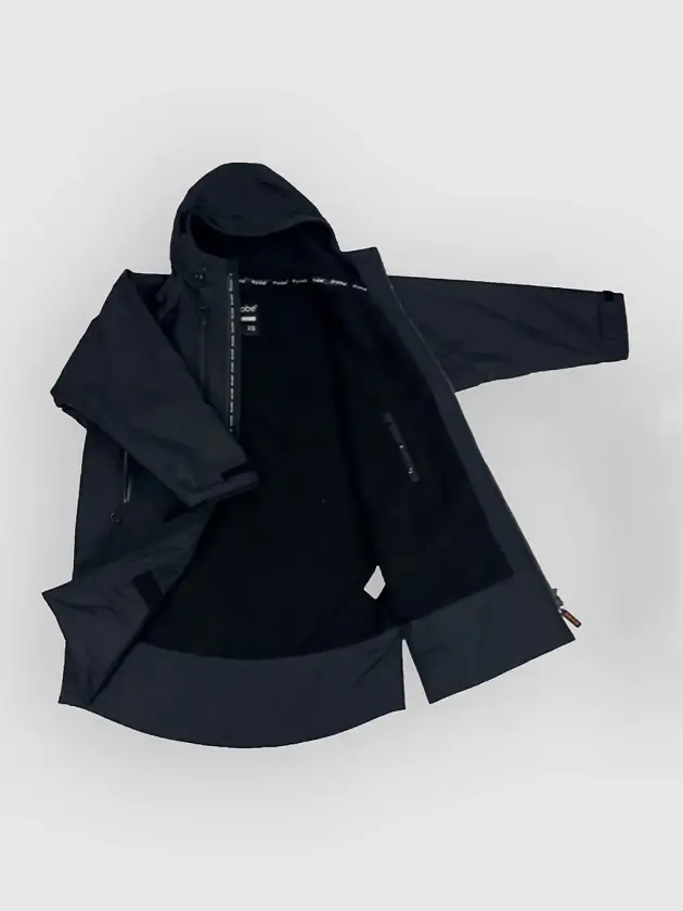 Nexus Long Sleeve Poncho svart