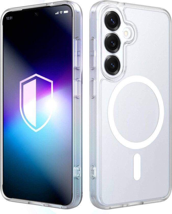 3mk Misty MagCase til Samsung Galaxy S25 – hvit