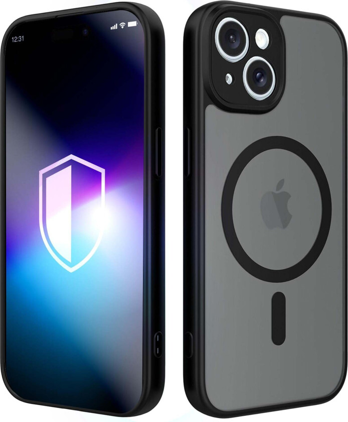 3mk Misty MagCase til iPhone 15 – Svart