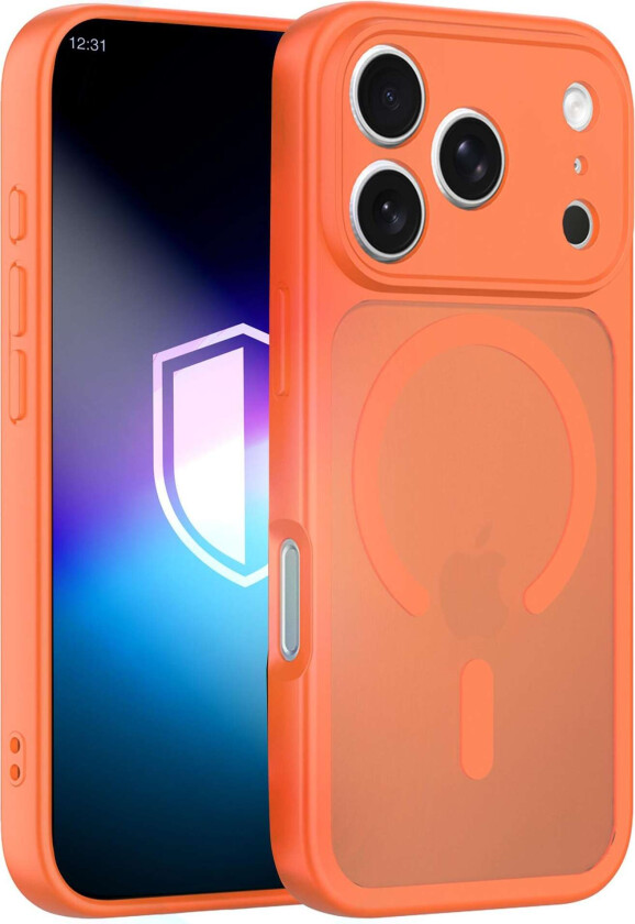 3mk Misty MagCase til iPhone 17 Pro Max – – oransje