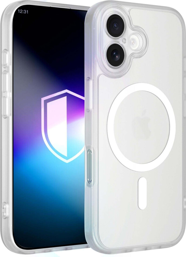3mk Misty MagCase til iPhone 16 – hvit