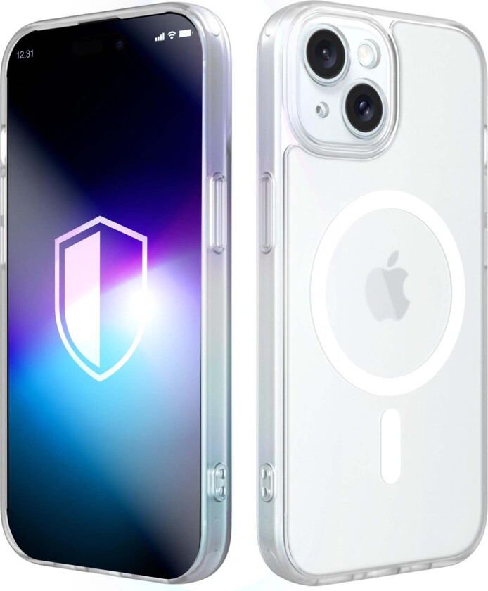 3mk Misty MagCase til iPhone 15 – hvit