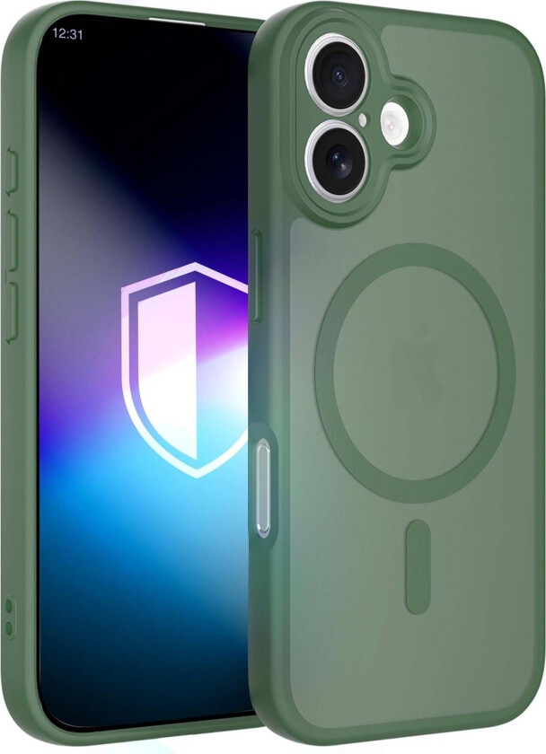 3mk Misty MagCase til iPhone 17 – grønn