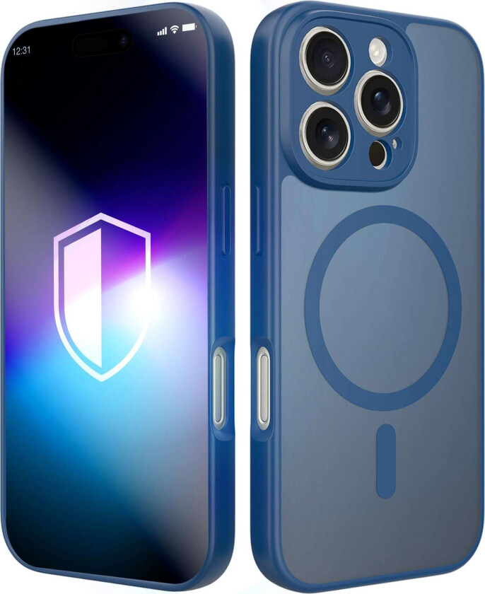 3mk Misty MagCase til iPhone 16 Pro Max – Blå