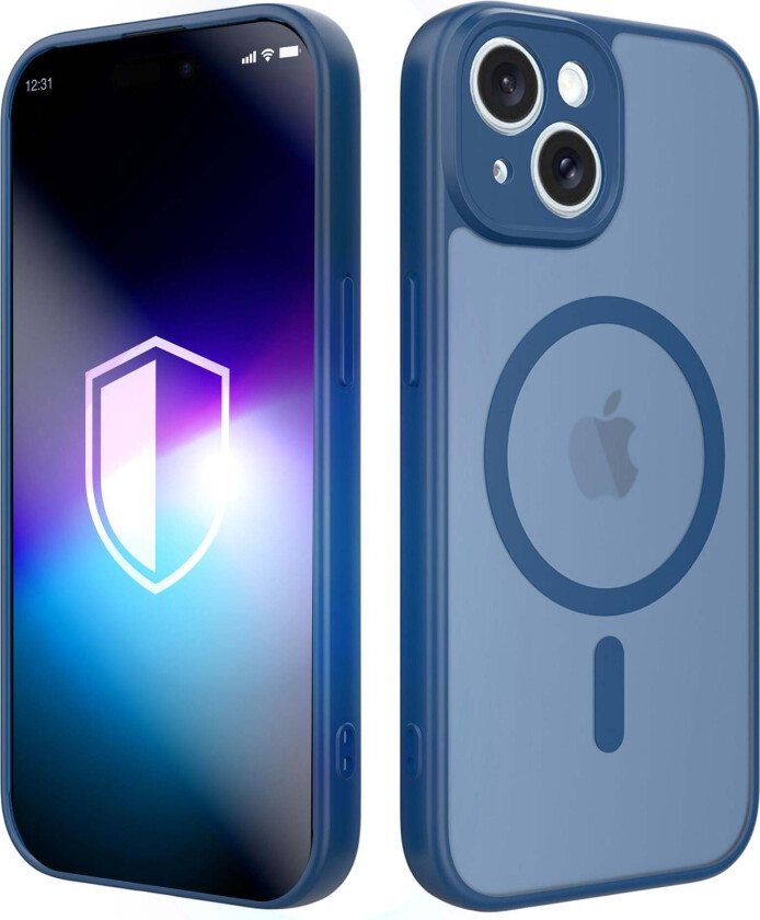 3mk Misty MagCase til iPhone 15 – blå